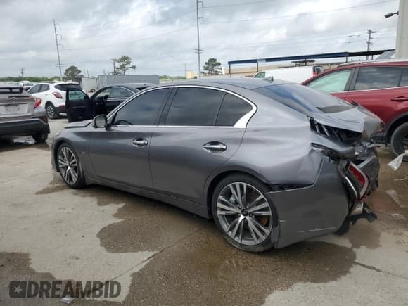 ✅ 2020 Infiniti Q50 Pure • VIN: JN1EV7AP9LM205019 • Lot: 51113905. Listed on Copart with 56,243 mi. Free auction sales archive from the USA and detailed vehicle history report at DreamBid. Image 2.