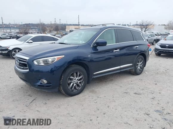 ✅ 2015 Infiniti QX60 • VIN: 5N1AL0MM2FC502732 • Lot: 43894327. Wystawiony na IAAI z przebiegiem 160 320 mil. Bezpłatny archiwum sprzedaży aukcyjnych z USA i szczegółowy raport historii pojazdu na DreamBid. Zdjęcie 2.