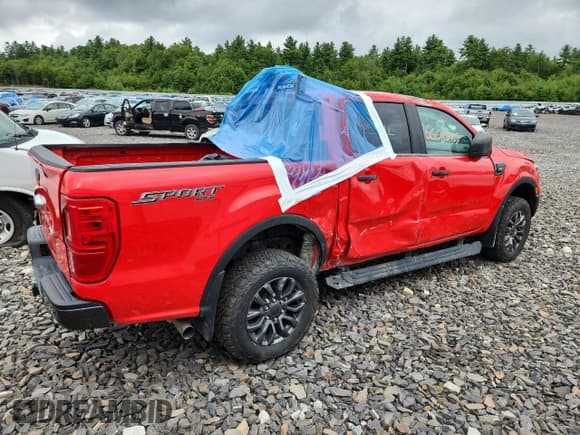 ✅ 2022 Ford Ranger XL • VIN: 1FTER4FH2NLD15131 • Lot: 66085455. Listed on Copart with 85,159 mi. Free auction sales archive from the USA and detailed vehicle history report at DreamBid. Image 3.