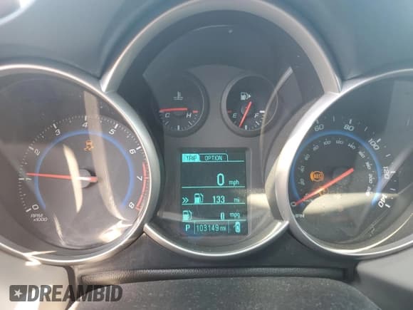 ✅ 2015 Chevrolet Cruze LS • VIN: 1G1PA5SHXF7288856 • Lot: 80012745. Listed on Copart with 103,149 mi. Free auction sales archive from the USA and detailed vehicle history report at DreamBid. Image 9.