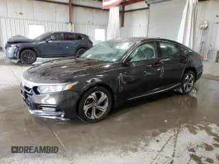 2018 Honda Accord EX-L z VIN 1HGCV1F55JA152330, wystawiony jako Copart lot #70878955 z przebiegiem 66 411 mil mil oraz Szkoda całkowita • Salvage title. Historia ofert i sprzedaży dostępna na DreamBid. Obrazek 1.