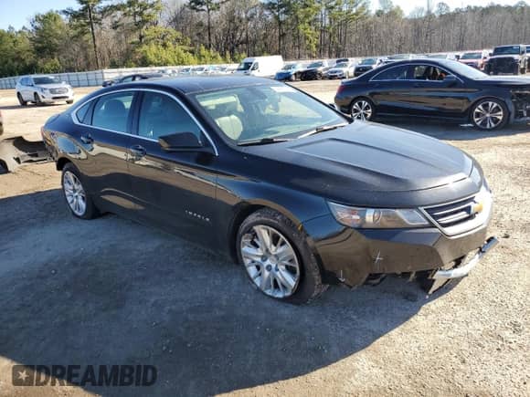 2018 Chevrolet Impala LS with VIN 2G11X5SA6J9112689, listed as a Copart auction lot 44615065 with 151,805 mi miles and Salvage title. Bid and sale history available at DreamBid. Image 4.