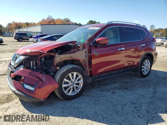 ✅ 2018 Nissan Rogue SL • VIN: 5N1AT2MT7JC761826 • Lot: 91084025. Listed on Copart with 71,239 mi. Free auction sales archive from the USA and detailed vehicle history report at DreamBid. Image 1.