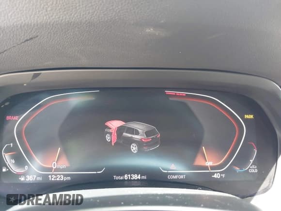 ✅ 2020 BMW X5 sDrive40i • VIN: 5UXCR4C06LLE30660 • Lot: 42613791. Wystawiony na IAAI z przebiegiem 61 384 mil. Bezpłatny archiwum sprzedaży aukcyjnych z USA i szczegółowy raport historii pojazdu na DreamBid. Zdjęcie 7.