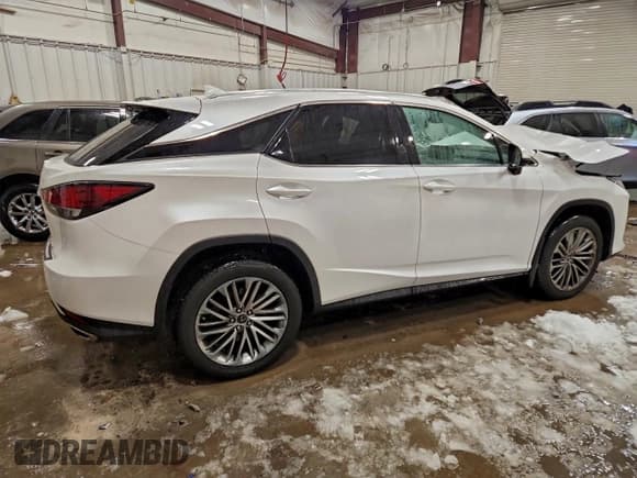✅ 2022 Lexus RX 350 • VIN: 2T2JZMDA7NC309087 • Лот: 95136495. Опубликован ранее на Copart с пробегом Не указан. Бесплатный доступ к архиву аукционных продаж из США и подробный отчёт об истории автомобиля на DreamBid. Изображение 3.