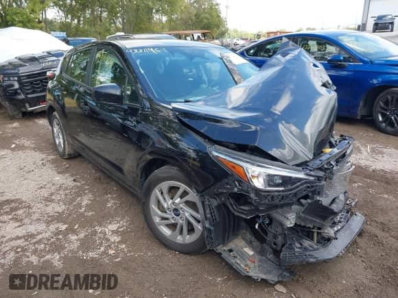 2024 Subaru Impreza with VIN JF1GUABCXR8321693, listed as a IAAI auction lot 43311464 with Not provided miles and . Bid and sale history available at DreamBid. Image 1.