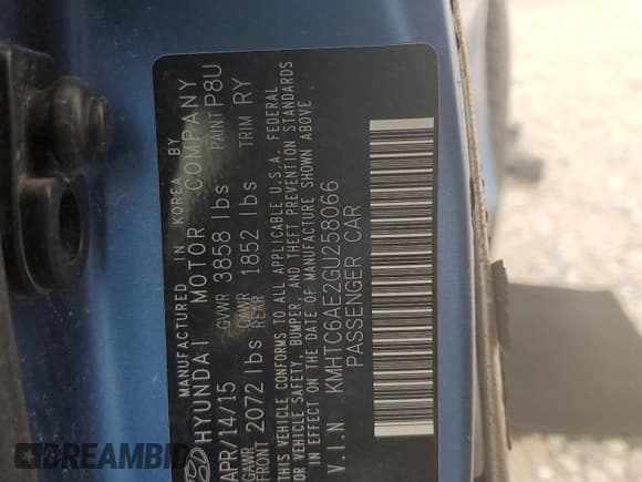 ✅ 2016 Hyundai Veloster Turbo • VIN: KMHTC6AE2GU258066 • Lot: 78475234. Wystawiony na Copart z przebiegiem Nie podano. Bezpłatny archiwum sprzedaży aukcyjnych z USA i szczegółowy raport historii pojazdu na DreamBid. Zdjęcie 13.