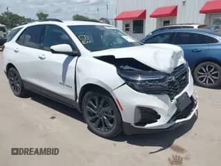 2022 Chevrolet Equinox RS с VIN 2GNAXMEVXN6124942, выставлен на аукционе IAAI как лот 42765064 с пробегом 35 633 миль миль и . История ставок и продаж доступна на DreamBid. Изображение 1.