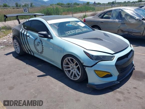 ✅ 2013 Hyundai Genesis Coupe Grand Touring • VIN: KMHHU6KJ8DU110305 • Lot: 42404525. Wystawiony na IAAI z przebiegiem 98 123 mil. Bezpłatny archiwum sprzedaży aukcyjnych z USA i szczegółowy raport historii pojazdu na DreamBid. Zdjęcie 1.