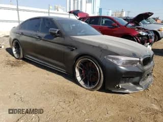 ✅ 2019 BMW M5 Competition • VIN: WBSJF0C51KB446684 • Lot: 62110443. Wystawiony na Copart z przebiegiem 38 097 mil. Bezpłatny archiwum sprzedaży aukcyjnych z USA i szczegółowy raport historii pojazdu na DreamBid. Zdjęcie 4.