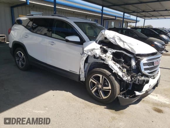 ✅ 2021 GMC Terrain SLT • VIN: 3GKALPEV2ML313055 • Lot: 80821795. Listed on Copart with 83,833 mi. Free auction sales archive from the USA and detailed vehicle history report at DreamBid. Image 4.