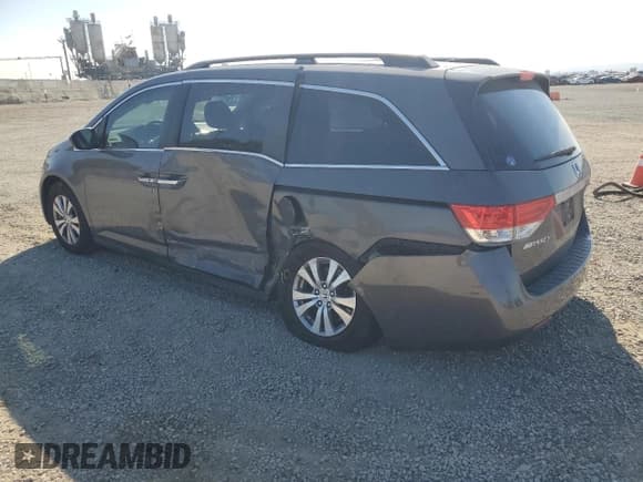 ✅ 2014 Honda Odyssey EX-L • VIN: 5FNRL5H69EB046942 • Lot: 92645535. Listed on Copart with 175,101 mi. Free auction sales archive from the USA and detailed vehicle history report at DreamBid. Image 2.