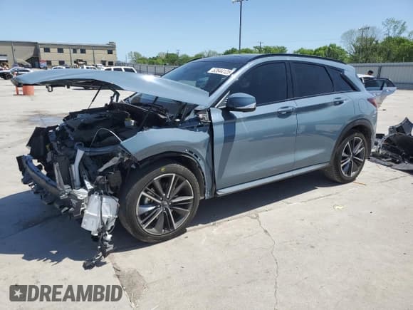 ✅ 2023 Infiniti QX50 Sport • VIN: 3PCAJ5FA2PF111322 • Lot: 52644125. Wystawiony na Copart z przebiegiem 4 772 mil. Bezpłatny archiwum sprzedaży aukcyjnych z USA i szczegółowy raport historii pojazdu na DreamBid. Zdjęcie 1.
