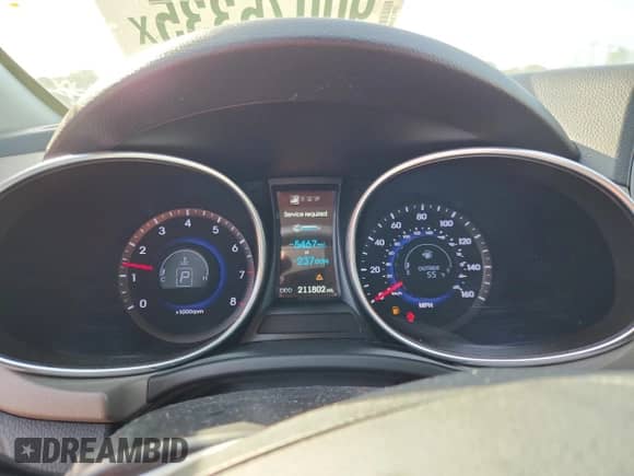 ✅ 2015 Hyundai Santa Fe • VIN: 5XYZUDLA7FG285886 • Лот: 90075335. Опубликован ранее на Copart с пробегом 211 802 миль. Бесплатный доступ к архиву аукционных продаж из США и подробный отчёт об истории автомобиля на DreamBid. Изображение 9.