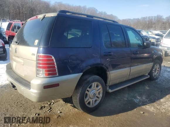 ✅ 2004 Mercury Mountaineer Convenience • VIN: 4M2ZU86K54UJ01420 • Lot: 88252685. Wystawiony na Copart z przebiegiem Nie podano. Bezpłatny archiwum sprzedaży aukcyjnych z USA i szczegółowy raport historii pojazdu na DreamBid. Zdjęcie 3.