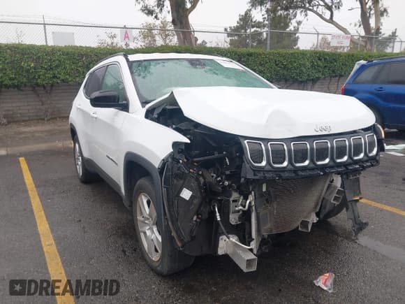 ✅ 2022 Jeep Compass Latitude • VIN: 3C4NJCBB6NT229022 • Лот: 43662734. Опубликован ранее на IAAI с пробегом 36 738 миль. Бесплатный доступ к архиву аукционных продаж из США и подробный отчёт об истории автомобиля на DreamBid. Изображение 6.