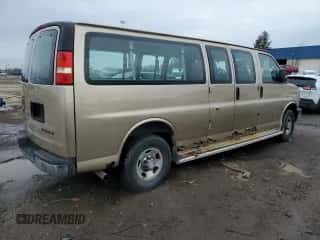 2006 Chevrolet Express Passenger с VIN 1GAHG39U561269015, выставлен на аукционе Copart как лот 46694605 с пробегом 91 316 миль миль и Чистый • Clean title. История ставок и продаж доступна на DreamBid. Изображение 3.