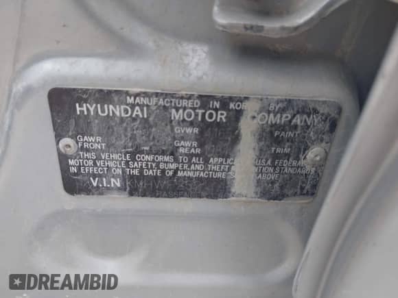 2000 Hyundai Sonata GL с VIN KMHWF25S1YA323764, выставлен на аукционе IAAI как лот 42831140 с пробегом 177 103 миль миль и . История ставок и продаж доступна на DreamBid. Изображение 9.