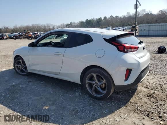 2019 Hyundai Veloster Premium z VIN KMHTG6AF1KU018416, wystawiony jako Copart lot #44491305 z przebiegiem 94 607 mil mil oraz Szkoda całkowita • Salvage title. Historia ofert i sprzedaży dostępna na DreamBid. Obrazek 2.
