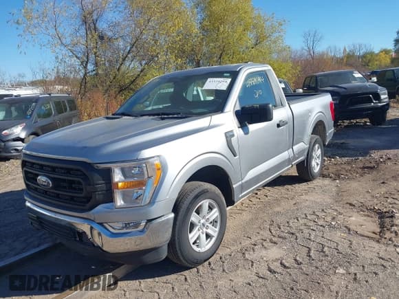 ✅ 2022 Ford F-150 XL • VIN: 1FTMF1CB5NKE00263 • Lot: 43329294. Listed on IAAI with 20,222 mi. Free auction sales archive from the USA and detailed vehicle history report at DreamBid. Image 2.