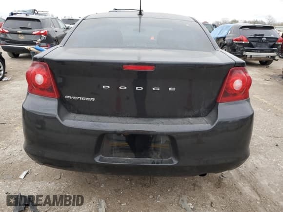 ✅ 2013 Dodge Avenger SE • VIN: 1C3CDZAB7DN535510 • Lot: 82380334. Listed on Copart with 120,262 mi. Free auction sales archive from the USA and detailed vehicle history report at DreamBid. Image 6.