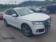 ✅ 2019 Audi Q5 Prestige • VIN: WA1CNBFY6K2016227 • Lot: 43390499. Listed on IAAI with 50,992 mi. Free auction sales archive from the USA and detailed vehicle history report at DreamBid. Image 1.