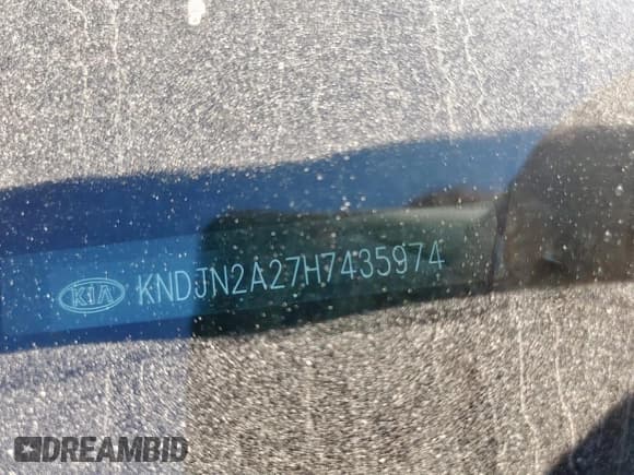 ✅ 2017 Kia Soul • VIN: KNDJN2A27H7435974 • Lot: 83759545. Listed on Copart with Not provided. Free auction sales archive from the USA and detailed vehicle history report at DreamBid. Image 12.
