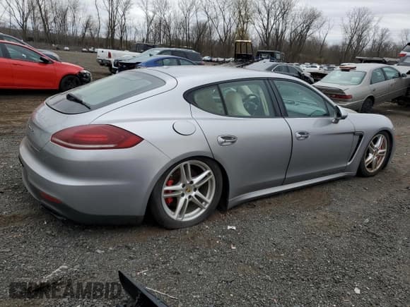✅ 2014 Porsche Panamera GTS • VIN: WP0AF2A7XEL083470 • Lot: 47576124. Listed on Copart with Not provided. Free auction sales archive from the USA and detailed vehicle history report at DreamBid. Image 3.