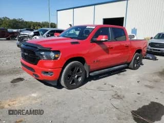 ✅ 2020 Ram 1500 Big Horn • VIN: 1C6SRFFT6LN247234 • Lot: 92705085. Listed on Copart with 102,303 mi. Free auction sales archive from the USA and detailed vehicle history report at DreamBid. Image 1.
