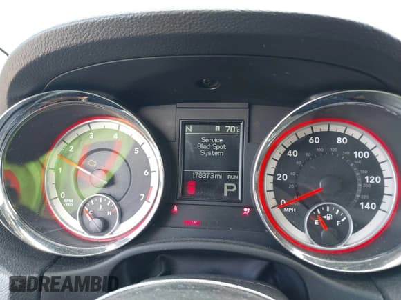 ✅ 2012 Dodge Durango Citadel • VIN: 1C4RDHEG3CC266860 • Lot: 41683656. Listed on IAAI with 178,373 mi. Free auction sales archive from the USA and detailed vehicle history report at DreamBid. Image 7.