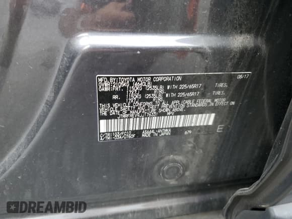 ✅ 2018 Toyota RAV4 XLE • VIN: JTMRFREV9JJ176331 • Лот: 70904065. Опубликован ранее на Copart с пробегом 109 638 миль. Бесплатный доступ к архиву аукционных продаж из США и подробный отчёт об истории автомобиля на DreamBid. Изображение 13.