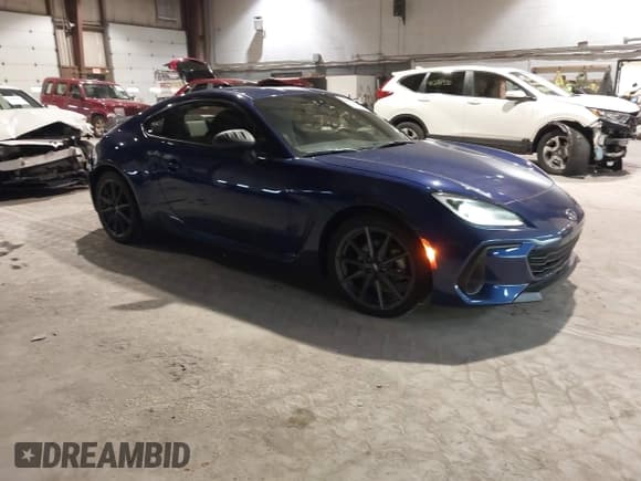 ✅ 2023 Subaru BRZ Limited • VIN: JF1ZDBF1XP8706708 • Lot: 41183776. Listed on IAAI with 5,021 mi. Free auction sales archive from the USA and detailed vehicle history report at DreamBid. Image 1.
