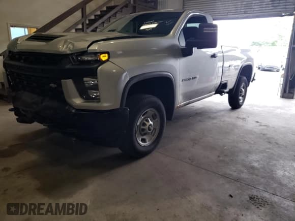 ✅ 2022 Chevrolet Silverado 2500HD Work Truck • VIN: 1GC0WLE73NF281432 • Lot: 42645235. Listed on Copart with 18,293 mi. Free auction sales archive from the USA and detailed vehicle history report at DreamBid. Image 1.