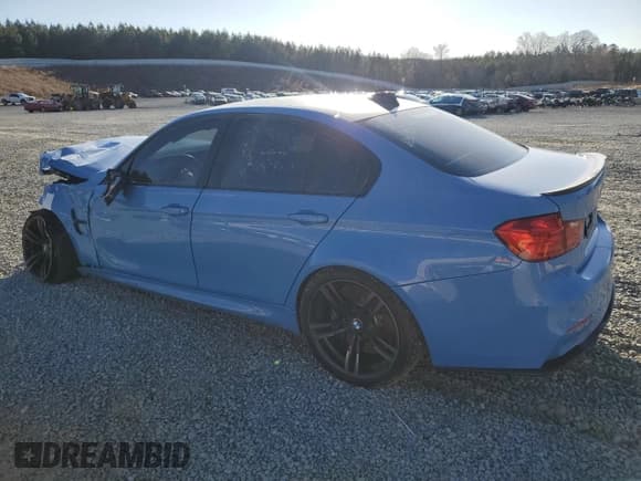 ✅ 2015 BMW M3 • VIN: WBS3C9C53FP805757 • Lot: 47839585. Listed on Copart with Not provided. Free auction sales archive from the USA and detailed vehicle history report at DreamBid. Image 2.
