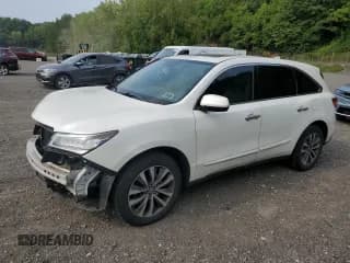✅ 2015 Acura MDX Technology • VIN: 5FRYD4H69FB014754 • Lot: 67765245. Listed on Copart with 112,112 mi. Free auction sales archive from the USA and detailed vehicle history report at DreamBid. Image 1.