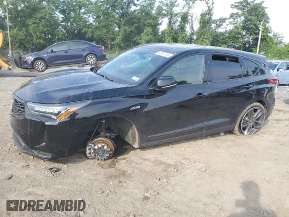 ✅ 2022 Acura RDX w/A-Spec Package • VIN: 5J8TC2H66NL001539 • Lot: 62527735. Listed on Copart with 38,828 mi. Free auction sales archive from the USA and detailed vehicle history report at DreamBid. Image 1.