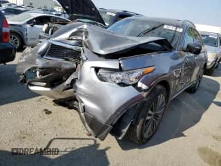 ✅ 2017 Infiniti QX70 • VIN: JN8CS1MW9HM414415 • Лот: 66181013. Опубликован ранее на Copart с пробегом Не указан. Бесплатный доступ к архиву аукционных продаж из США и подробный отчёт об истории автомобиля на DreamBid. Изображение 1.