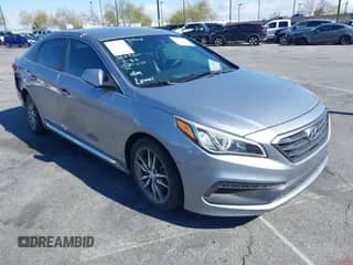 2017 Hyundai Sonata Sport with VIN 5NPE34AB2HH474826, listed as a IAAI auction lot 41163340 with 92,096 mi miles and . Bid and sale history available at DreamBid. Image 1.