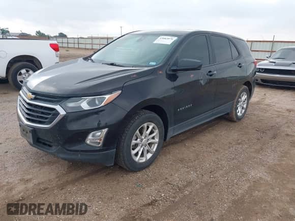 2020 Chevrolet Equinox LS with VIN 2GNAXHEV9L6233106, listed as a IAAI auction lot 43083076 with 75,274 mi miles and . Bid and sale history available at DreamBid. Image 2.