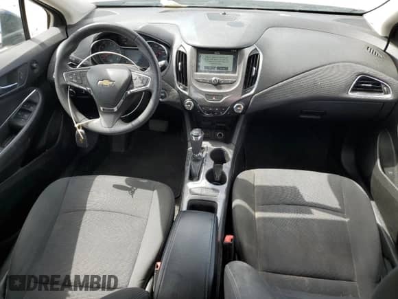 2017 Chevrolet Cruze LT with VIN 3G1BE6SM5HS605531, listed as a Copart auction lot 56929895 with 93,587 mi miles and Clean title. Bid and sale history available at DreamBid. Image 8.