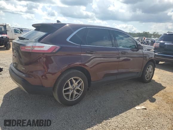 ✅ 2021 Ford Edge SEL • VIN: 2FMPK3J96MBA05940 • Lot: 80617165. Listed on Copart with 91,063 mi. Free auction sales archive from the USA and detailed vehicle history report at DreamBid. Image 3.