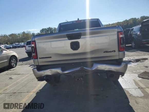 2023 Ram 1500 Laramie with VIN 1C6SRFJT4PN611275, listed as a Copart auction lot 86679465 with 43,003 mi miles and Salvage title. Bid and sale history available at DreamBid. Image 6.