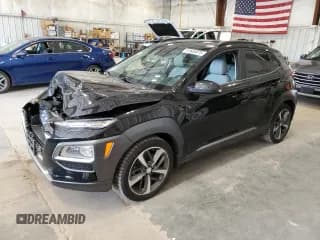 ✅ 2021 Hyundai Kona Limited • VIN: KM8K3CA57MU607129 • Лот: 81685975. Опубликован ранее на Copart с пробегом 86 623 миль. Бесплатный доступ к архиву аукционных продаж из США и подробный отчёт об истории автомобиля на DreamBid. Изображение 1.