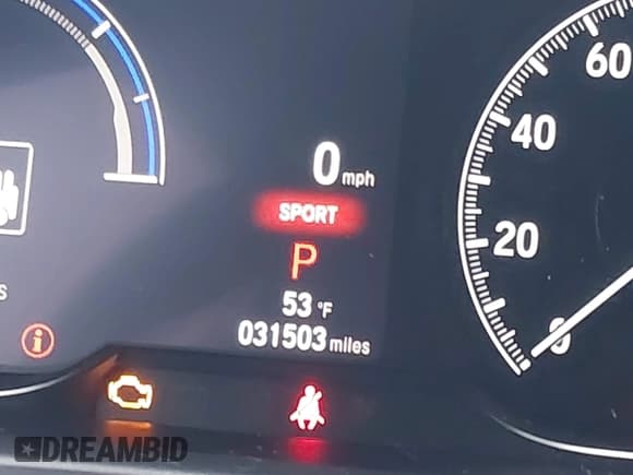 ✅ 2022 Honda Accord Sport • VIN: 1HGCV3F29NA020713 • Lot: 43748322. Listed on IAAI with 31,503 mi. Free auction sales archive from the USA and detailed vehicle history report at DreamBid. Image 16.