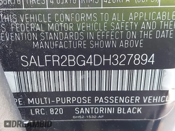 ✅ 2013 Land Rover LR2 • VIN: SALFR2BG4DH327894 • Lot: 43029743. Wystawiony na IAAI z przebiegiem 118 398 mil. Bezpłatny archiwum sprzedaży aukcyjnych z USA i szczegółowy raport historii pojazdu na DreamBid. Zdjęcie 9.
