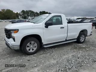 ✅ 2024 Chevrolet Silverado 1500 Custom • VIN: 3GCPABEK4RG287644 • Лот: 90902575. Опубликован ранее на Copart с пробегом 8 959 миль. Бесплатный доступ к архиву аукционных продаж из США и подробный отчёт об истории автомобиля на DreamBid. Изображение 1.