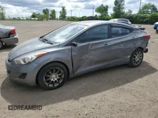 ✅ 2012 Hyundai Elantra GLS • VIN: 5NPDH4AE5CH079720 • Lot: 59870535. Listed on Copart with 204,164 mi. Free auction sales archive from the USA and detailed vehicle history report at DreamBid. Image 1.