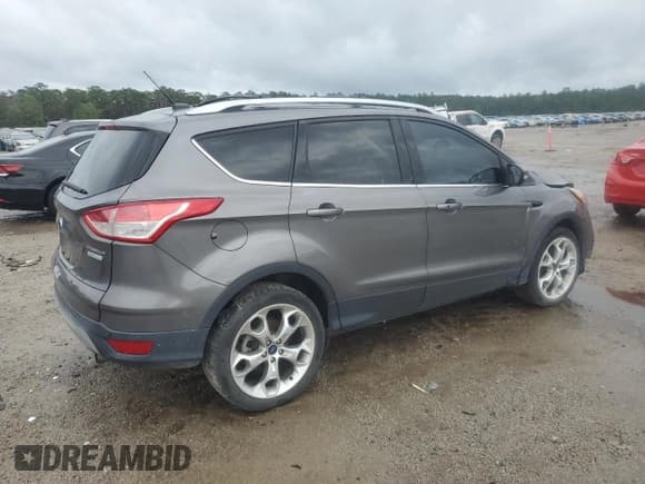 ✅ 2013 Ford Escape Titanium • VIN: 1FMCU0J93DUC51751 • Lot: 56179725. Listed on Copart with 48,688 mi. Free auction sales archive from the USA and detailed vehicle history report at DreamBid. Image 3.