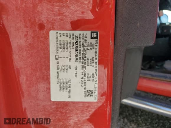 ✅ 2011 Chevrolet Silverado 1500 LT • VIN: 3GCPCSE05BG278286 • Lot: 70488024. Listed on Copart with 156,354 mi. Free auction sales archive from the USA and detailed vehicle history report at DreamBid. Image 13.