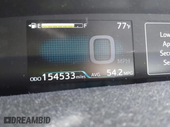 ✅ 2016 Toyota Prius Three • VIN: JTDKARFU9G3525099 • Lot: 43390422. Wystawiony na IAAI z przebiegiem 154 533 mil. Bezpłatny archiwum sprzedaży aukcyjnych z USA i szczegółowy raport historii pojazdu na DreamBid. Zdjęcie 7.